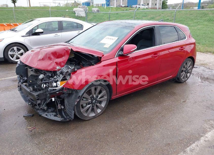 Photo 2 of 2018 Hyundai Elantra GT SPORT (VIN KMHH55LC0JU077111)