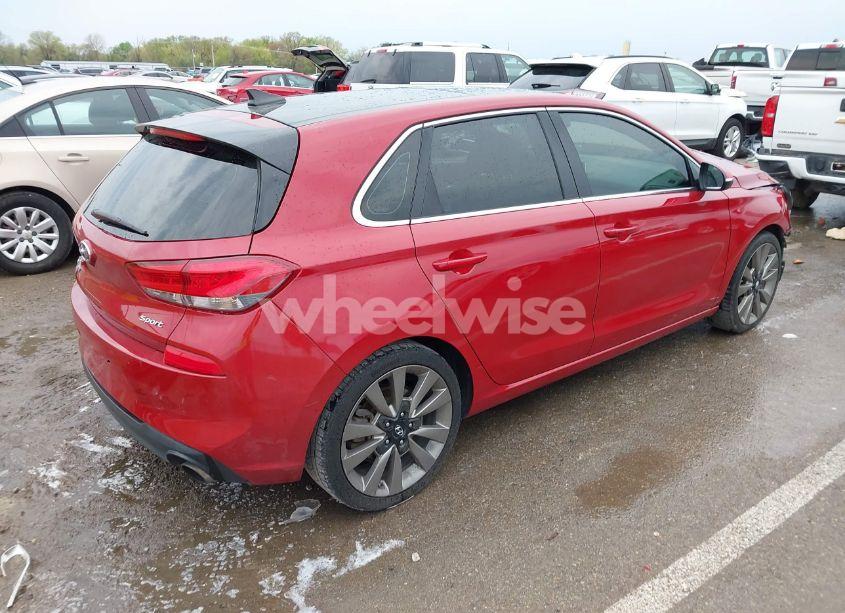 Photo 4 of 2018 Hyundai Elantra GT SPORT (VIN KMHH55LC0JU077111)