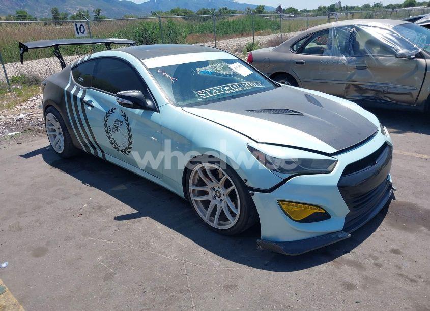 2013 Hyundai Genesis 3.8 TRACK (VIN KMHHU6KJ8DU110305) main photo