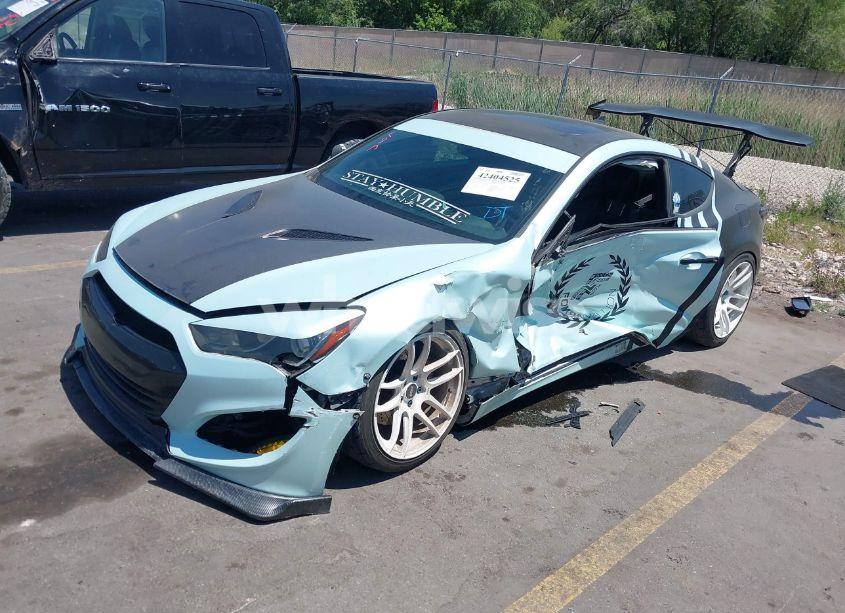 Photo 2 of 2013 Hyundai Genesis 3.8 TRACK (VIN KMHHU6KJ8DU110305)