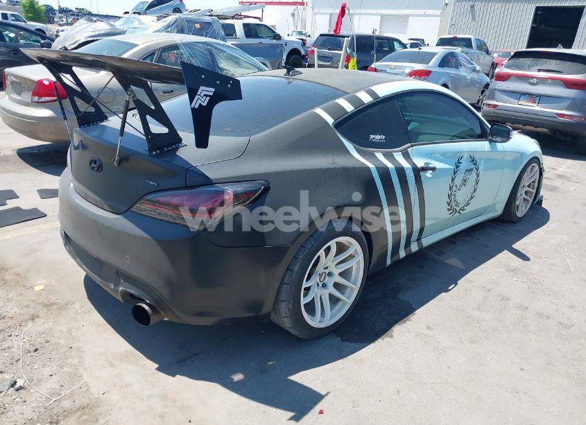 Photo 4 of 2013 Hyundai Genesis 3.8 TRACK (VIN KMHHU6KJ8DU110305)