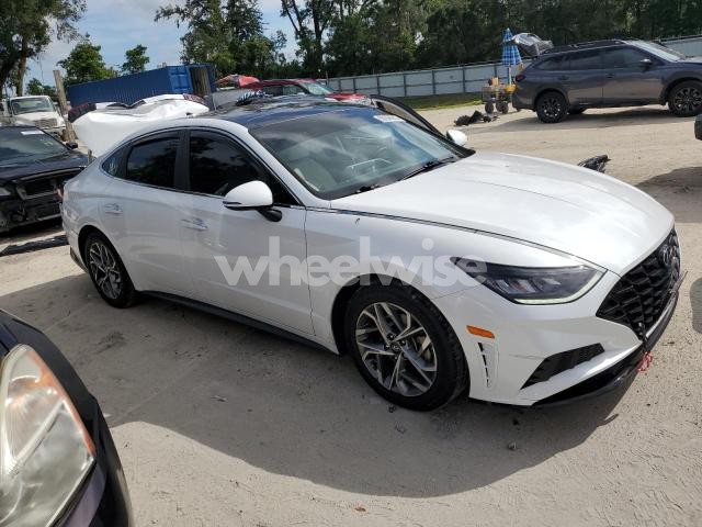 Photo 3 of 2022 HYUNDAI SONATA SEL (VIN KMHL14JA5NA207361)