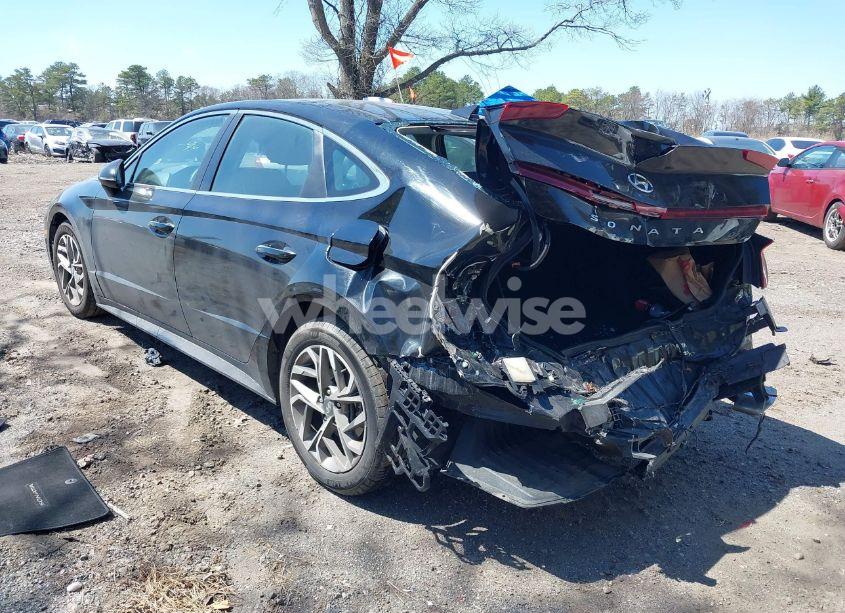 Photo 3 of 2021 Hyundai Sonata SEL (VIN KMHL14JAXMA160391)