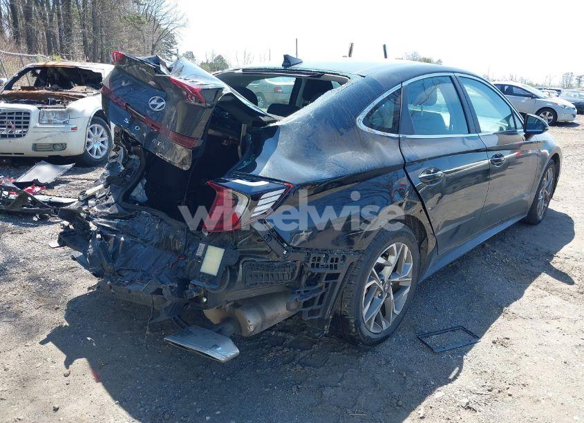 Photo 4 of 2021 Hyundai Sonata SEL (VIN KMHL14JAXMA160391)