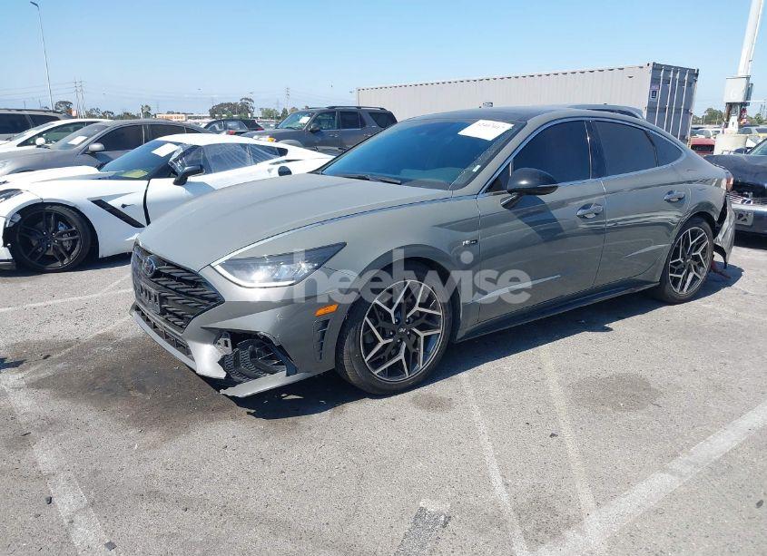 Photo 2 of 2022 Hyundai Sonata N LINE (VIN KMHL14JC4NA218059)