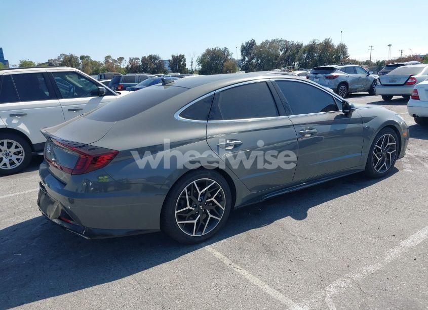 Photo 4 of 2022 Hyundai Sonata N LINE (VIN KMHL14JC4NA218059)