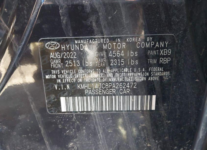 Photo 9 of 2023 Hyundai Sonata N LINE (VIN KMHL14JC8PA262472)