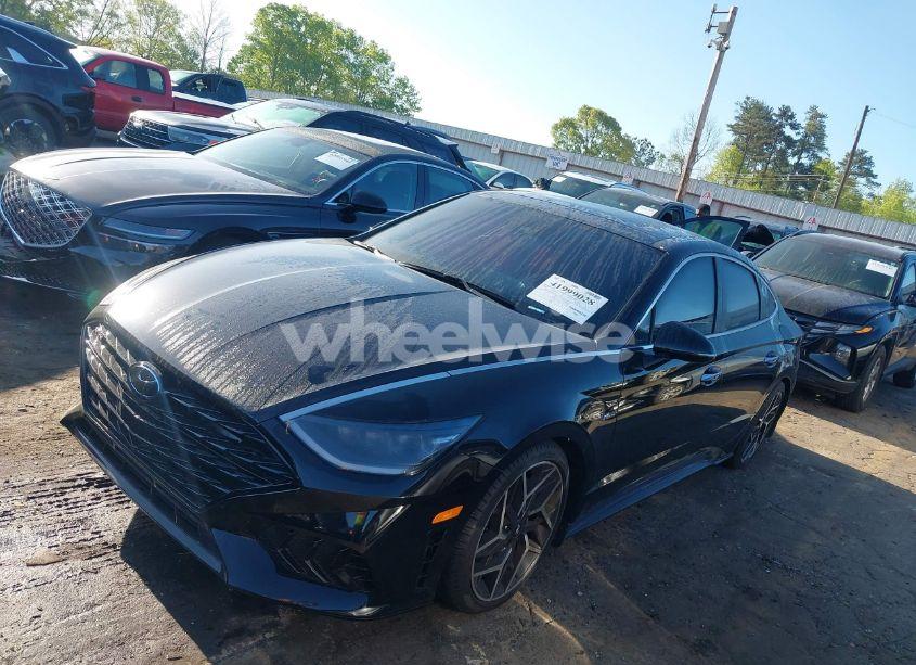 Photo 2 of 2023 Hyundai Sonata N LINE (VIN KMHL14JC8PA300606)