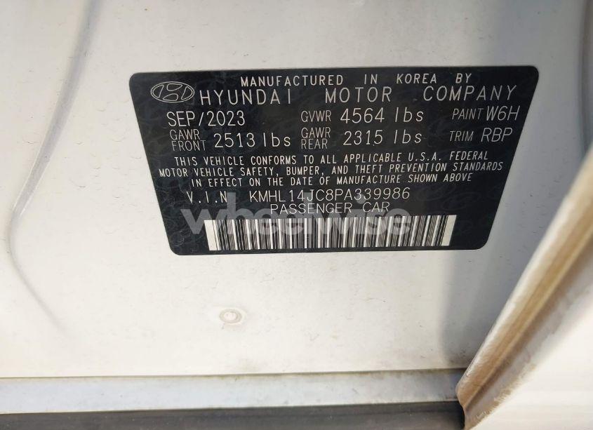 Photo 9 of 2023 Hyundai Sonata N LINE (VIN KMHL14JC8PA339986)