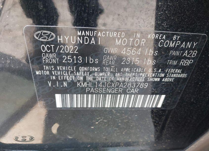 Photo 9 of 2023 Hyundai Sonata N LINE (VIN KMHL14JCXPA283789)