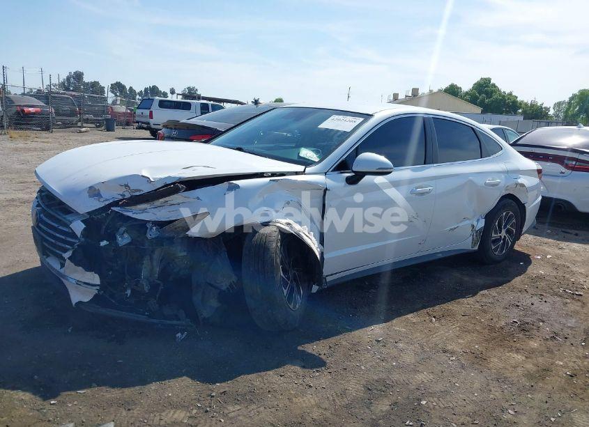 Photo 14 of 2021 Hyundai Sonata BLUE (VIN KMHL24JJ2MA033437)