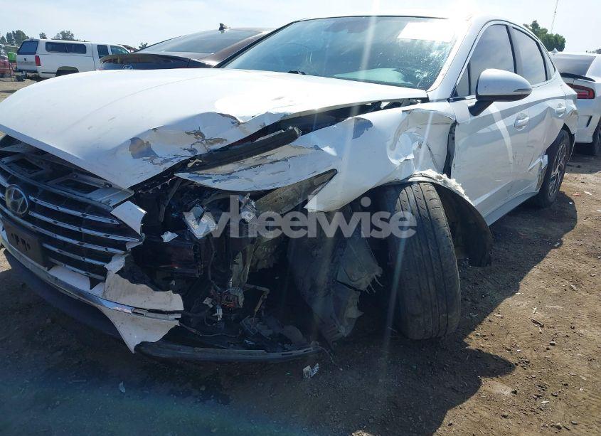 Photo 6 of 2021 Hyundai Sonata BLUE (VIN KMHL24JJ2MA033437)