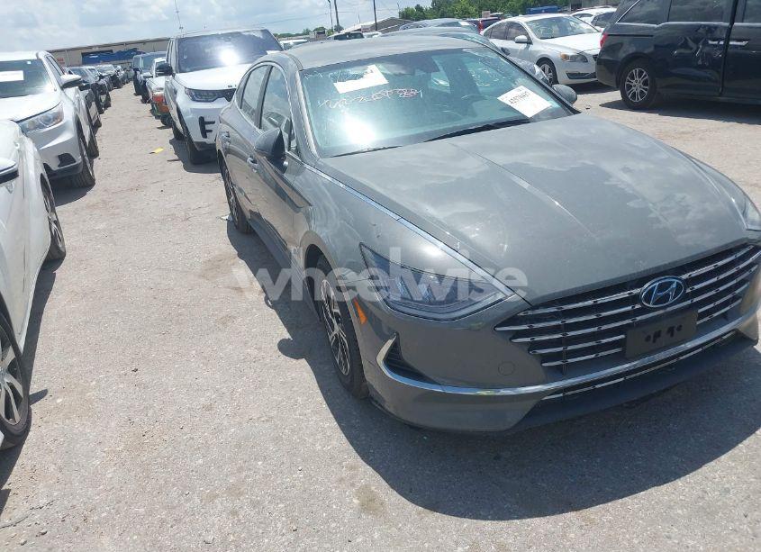 2021 Hyundai Sonata BLUE (VIN KMHL24JJ6MA017273) main photo