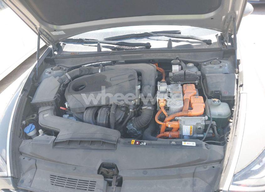 Photo 10 of 2021 Hyundai Sonata BLUE (VIN KMHL24JJ6MA017273)