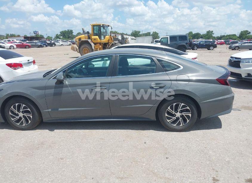 Photo 13 of 2021 Hyundai Sonata BLUE (VIN KMHL24JJ6MA017273)