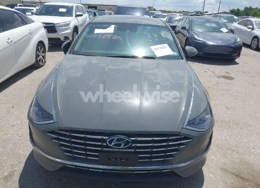 Photo 6 of 2021 Hyundai Sonata BLUE (VIN KMHL24JJ6MA017273)