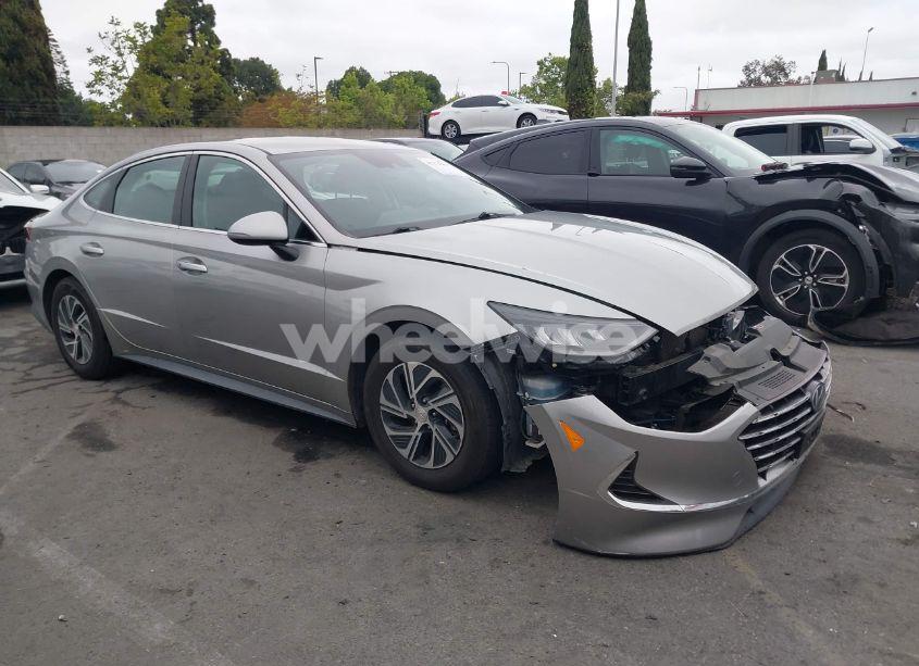 2021 Hyundai Sonata BLUE (VIN KMHL24JJ6MA023753) main photo