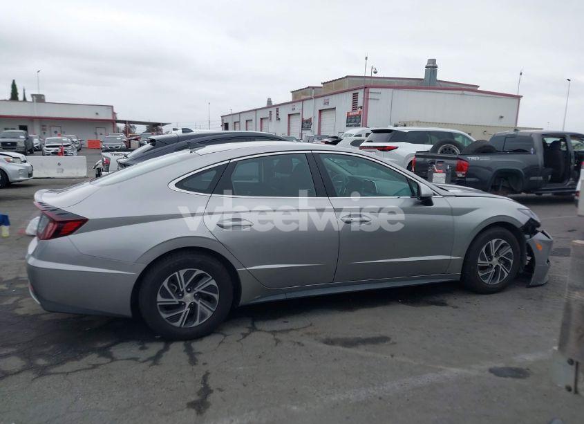 Photo 14 of 2021 Hyundai Sonata BLUE (VIN KMHL24JJ6MA023753)