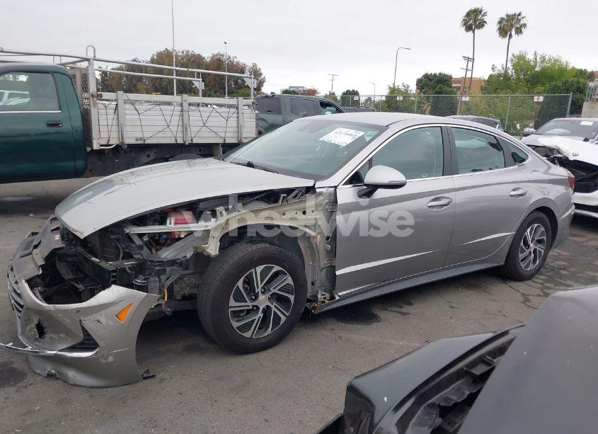 Photo 15 of 2021 Hyundai Sonata BLUE (VIN KMHL24JJ6MA023753)