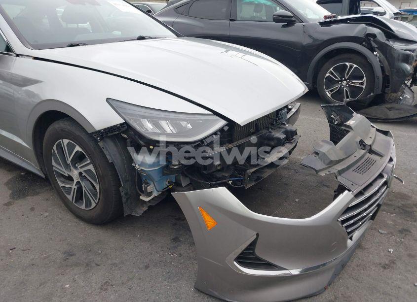 Photo 19 of 2021 Hyundai Sonata BLUE (VIN KMHL24JJ6MA023753)