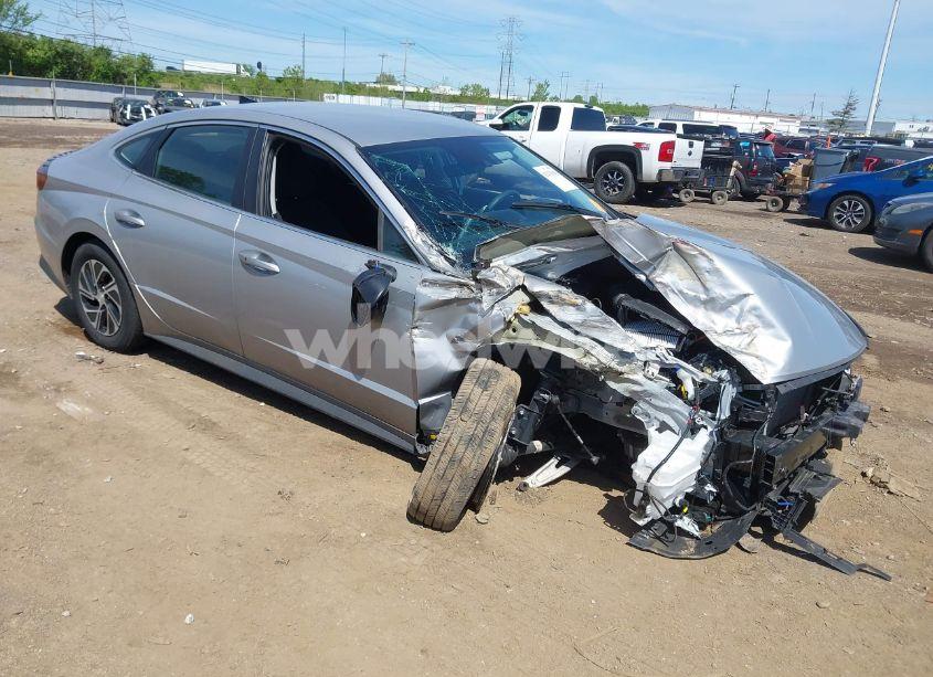 2023 Hyundai Sonata HYBRID BLUE (VIN KMHL24JJ6PA060242) main photo