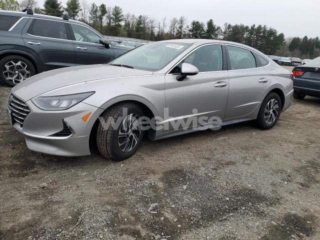 2021 HYUNDAI SONATA HYBRID (VIN KMHL24JJ8MA033815) main photo