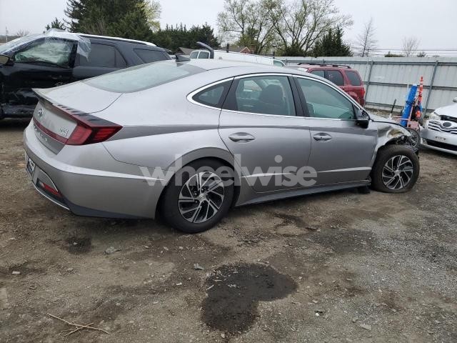 Photo 7 of 2021 HYUNDAI SONATA HYBRID (VIN KMHL24JJ8MA033815)