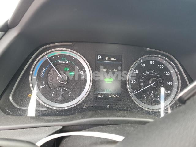 Photo 2 of 2021 HYUNDAI SONATA HYBRID (VIN KMHL24JJXMA024422)