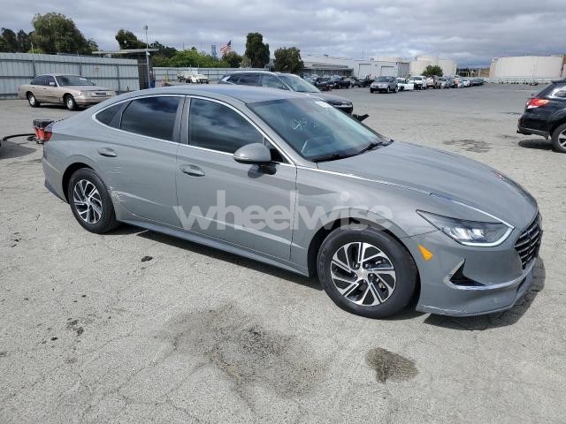 Photo 5 of 2021 HYUNDAI SONATA HYBRID (VIN KMHL24JJXMA024422)