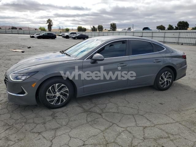 Photo 6 of 2021 HYUNDAI SONATA HYBRID (VIN KMHL24JJXMA024422)