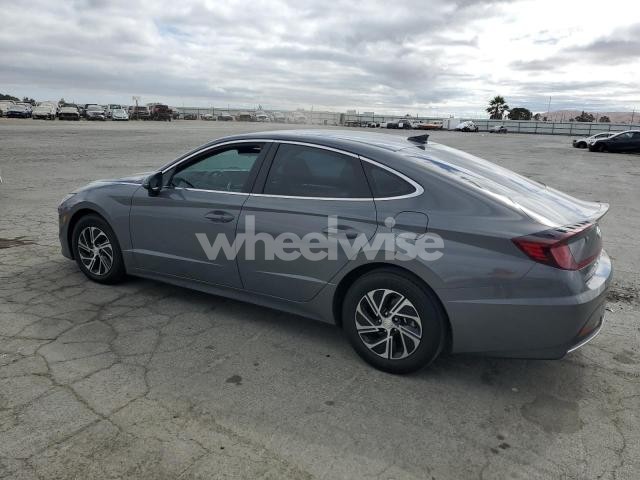 Photo 7 of 2021 HYUNDAI SONATA HYBRID (VIN KMHL24JJXMA024422)