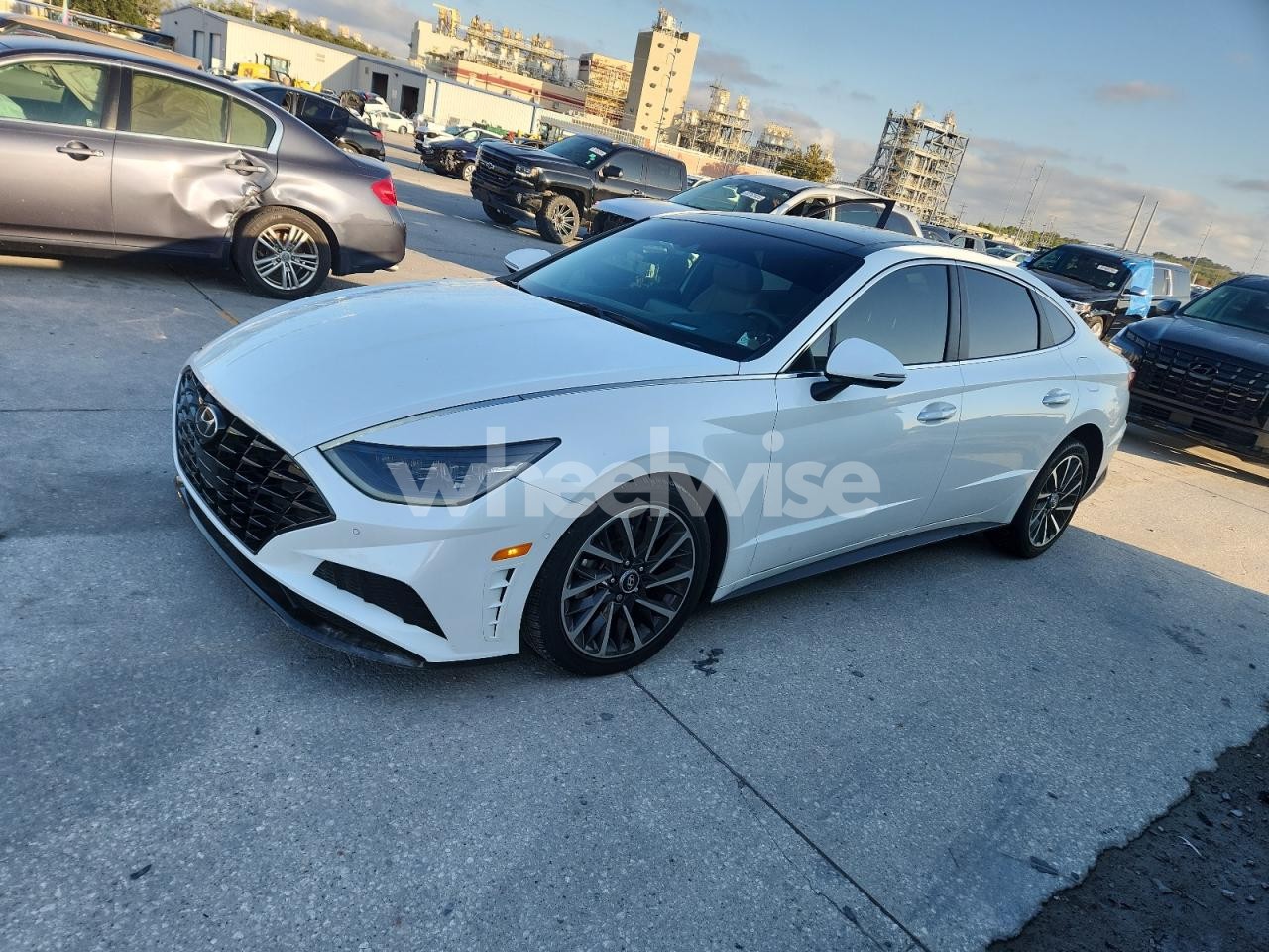 2022 HYUNDAI SONATA LIMITED (VIN KMHL34J24NA212389) main photo