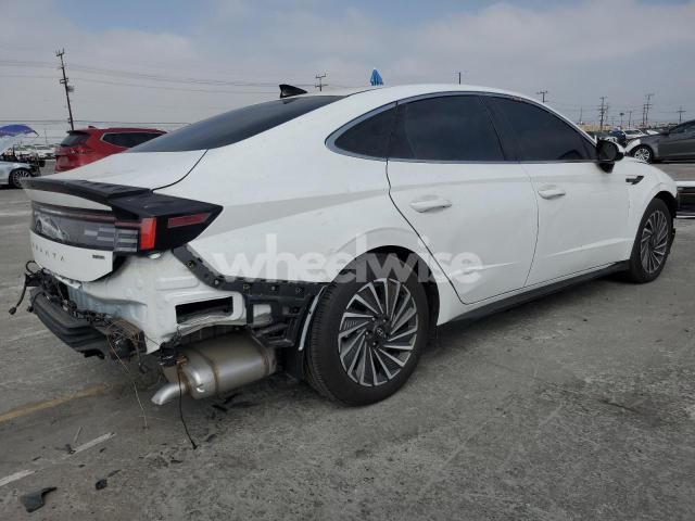 Photo 3 of 2024 HYUNDAI SONATA HYBRID (VIN KMHL34JJ0RA100606)