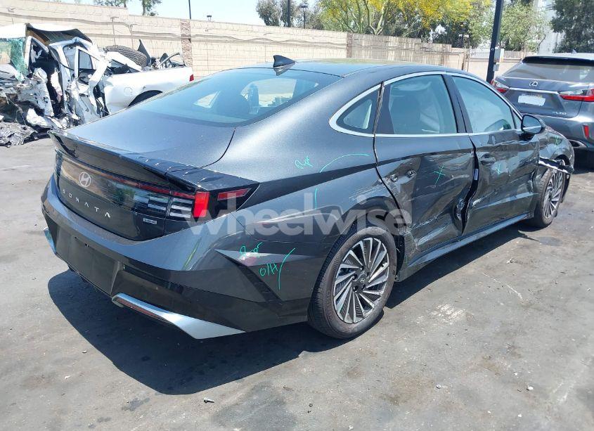 Photo 4 of 2024 Hyundai Sonata HYBRID SEL (VIN KMHL34JJ5RA097329)