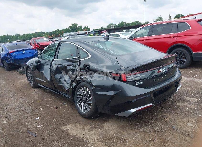 Photo 3 of 2024 Hyundai Sonata HYBRID SEL (VIN KMHL34JJ5RA098531)