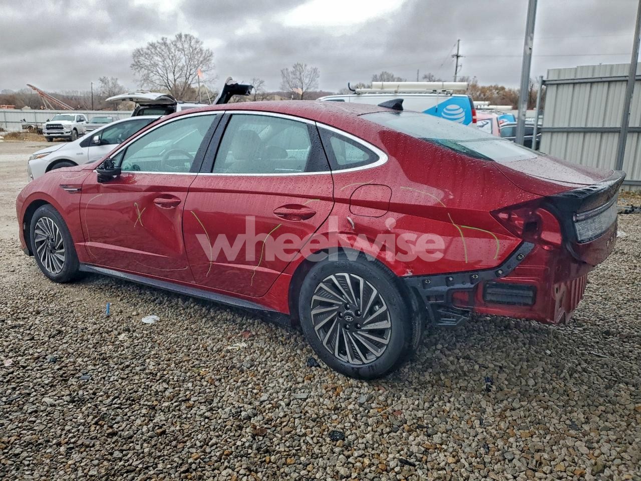 Photo 2 of 2025 HYUNDAI SONATA HYBRID (VIN KMHL34JJ6SA105055)