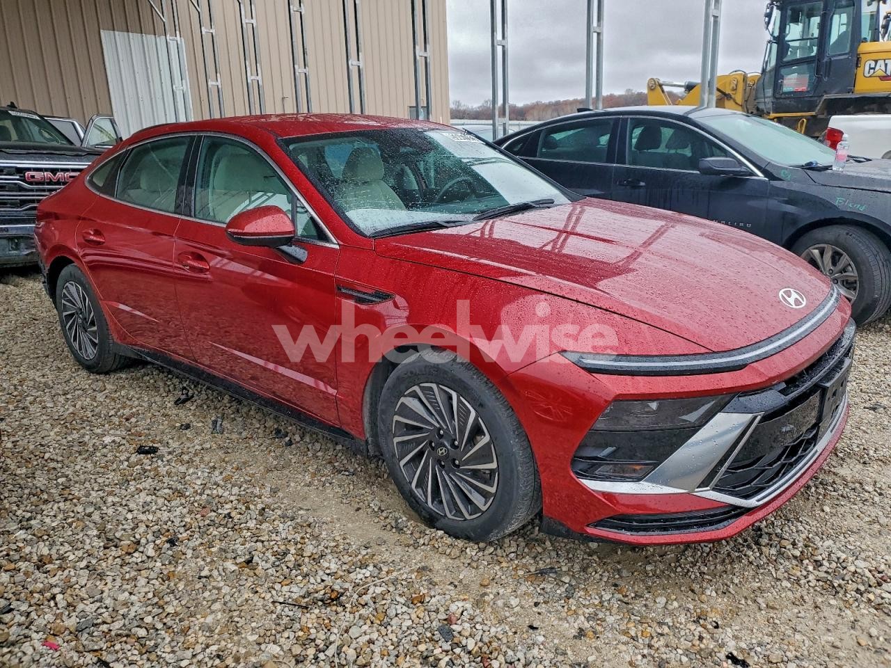 Photo 4 of 2025 HYUNDAI SONATA HYBRID (VIN KMHL34JJ6SA105055)