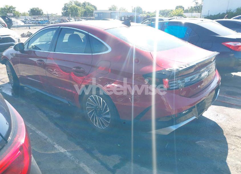 Photo 3 of 2024 Hyundai Sonata HYBRID SEL (VIN KMHL34JJ7RA099678)