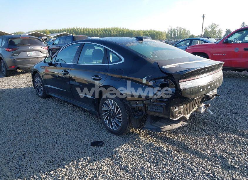 Photo 3 of 2025 Hyundai Sonata HYBRID SEL (VIN KMHL34JJ7SA110443)