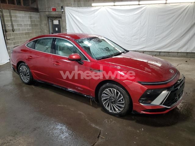 Photo 4 of 2024 HYUNDAI SONATA HYBRID (VIN KMHL34JJ9RA096085)
