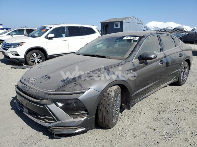 Photo 10 of 2024 HYUNDAI SONATA HYBRID (VIN KMHL34JJXRA102119)