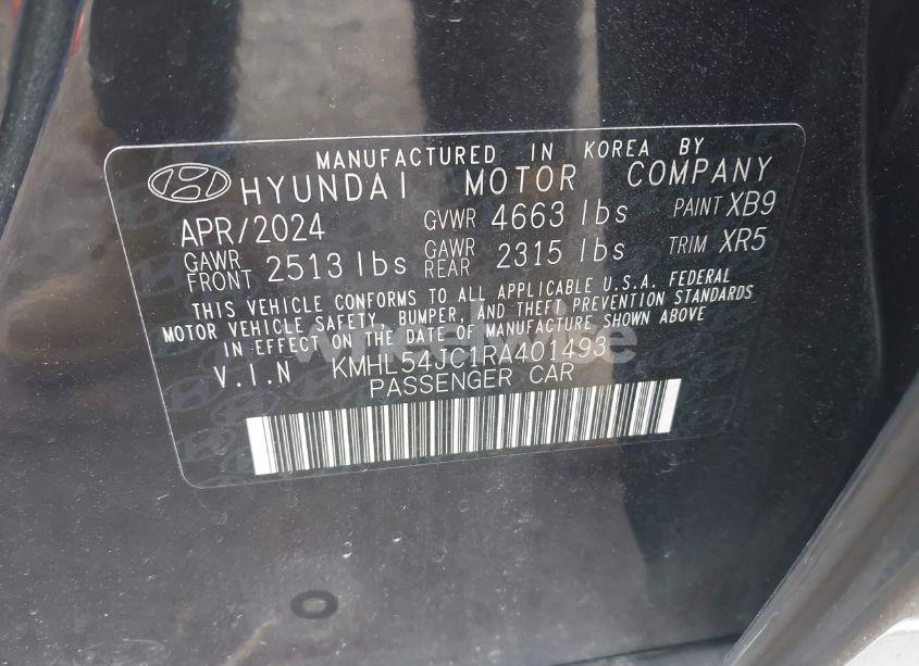Photo 9 of 2024 Hyundai Sonata N LINE (VIN KMHL54JC1RA401493)