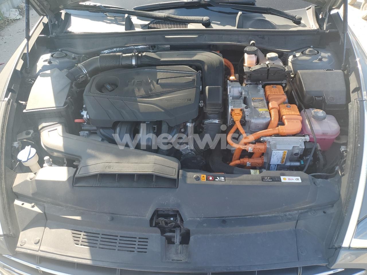 Photo 11 of 2021 HYUNDAI SONATA HYBRID (VIN KMHL54JJ1MA022548)