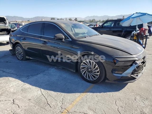 Photo 2 of 2024 HYUNDAI SONATA HYBRID (VIN KMHL54JJ1RA102066)