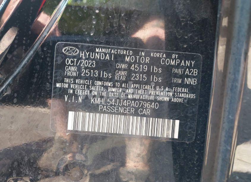 Photo 9 of 2023 Hyundai Sonata HYBRID LIMITED (VIN KMHL54JJ4PA079640)