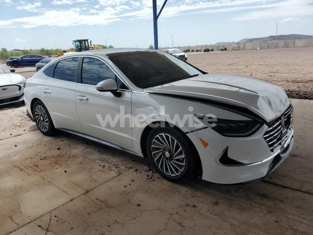 Photo 9 of 2021 HYUNDAI SONATA HYBRID (VIN KMHL54JJ7MA022764)