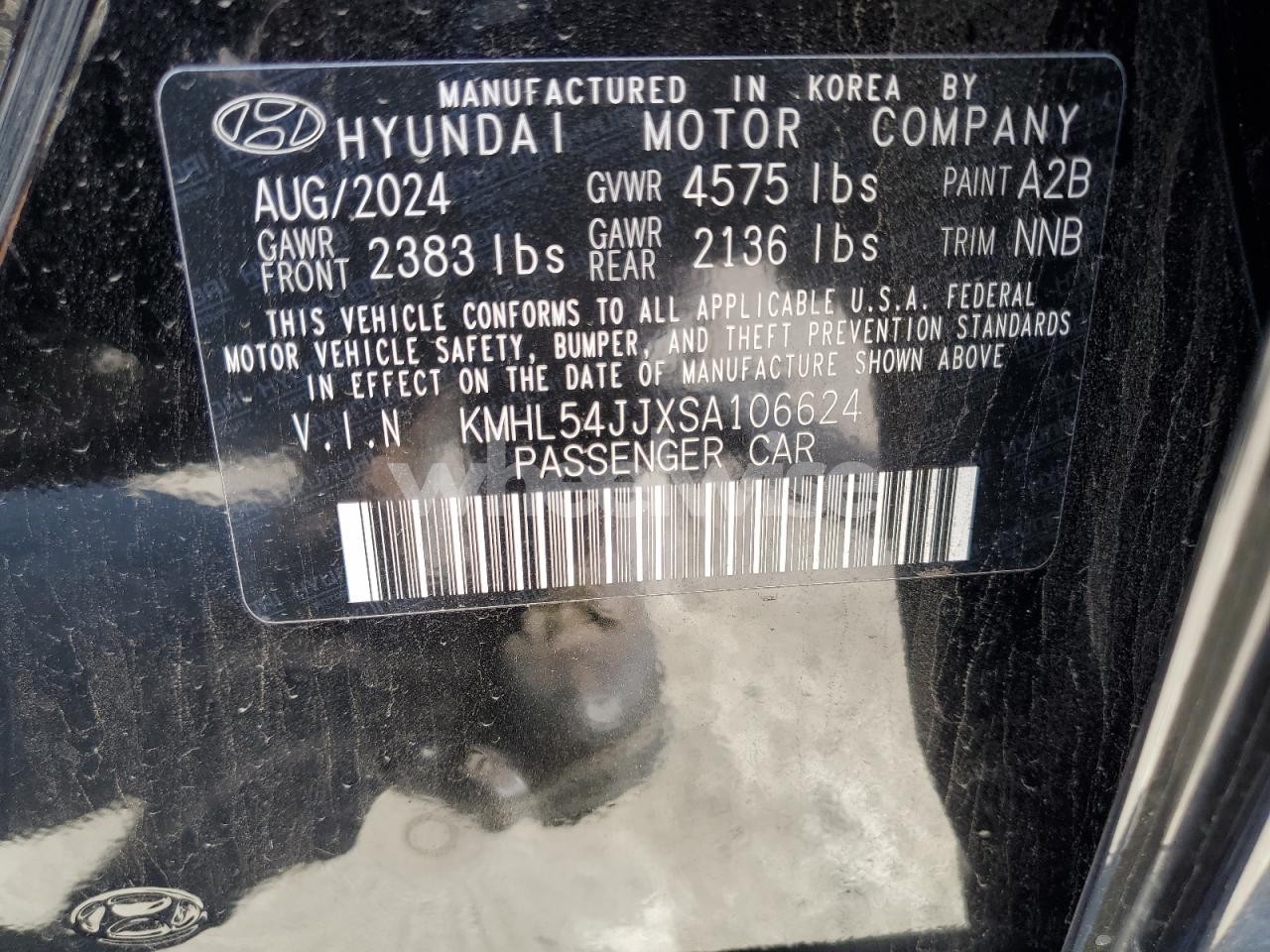 Photo 13 of 2025 HYUNDAI SONATA HYBRID (VIN KMHL54JJXSA106624)