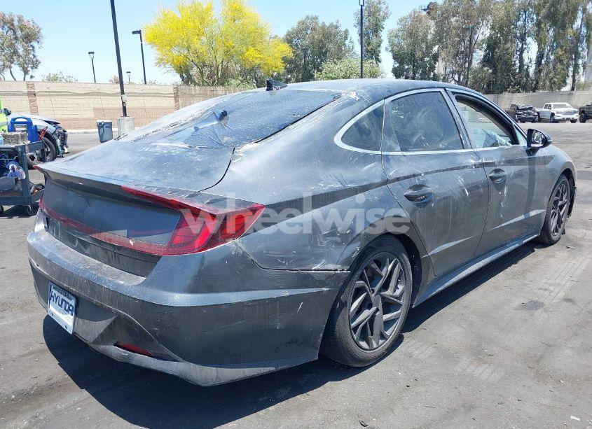 Photo 4 of 2022 Hyundai Sonata SEL (VIN KMHL64JA1NA244568)