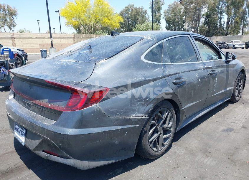 Photo 6 of 2022 Hyundai Sonata SEL (VIN KMHL64JA1NA244568)