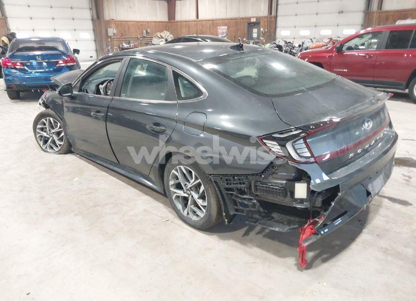 Photo 3 of 2022 Hyundai Sonata SEL (VIN KMHL64JA4NA204663)
